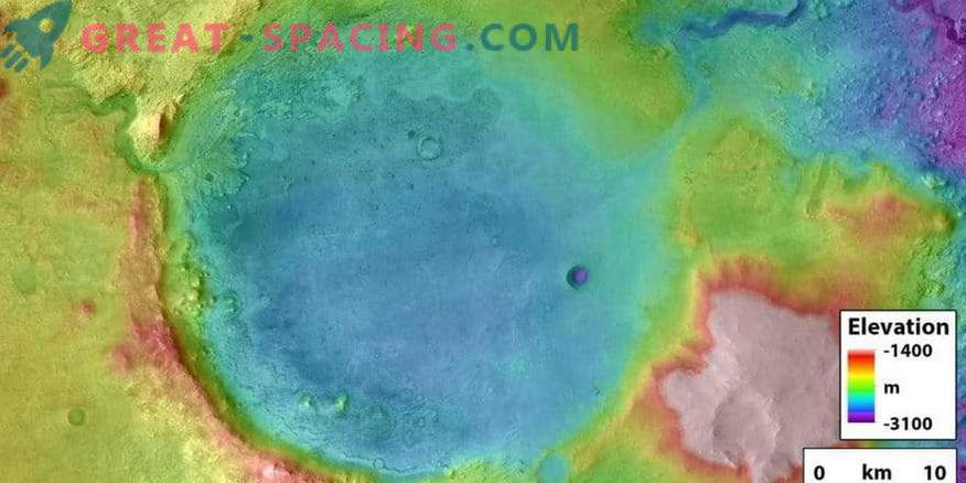 La Rover Mars 2020 atterrit dans un ancien lac à la recherche de la vie