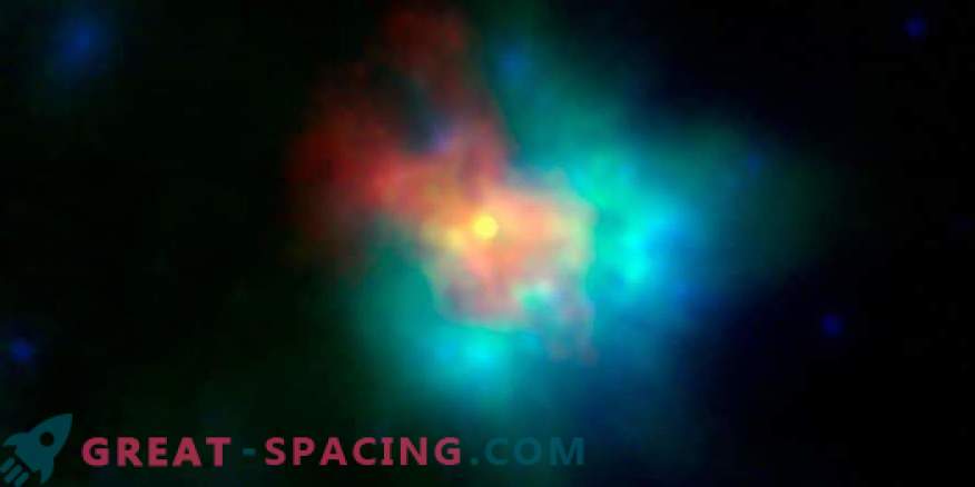 Image multi-ondes du reste de la supernova