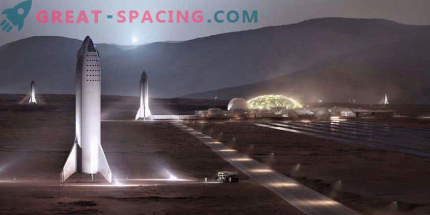 Ilon Musk annonce le prix d'un vol à destination de Mars