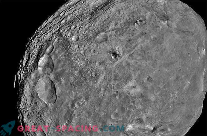 Les impacts antiques sont mystérieusement effacés de l'astéroïde Vesta