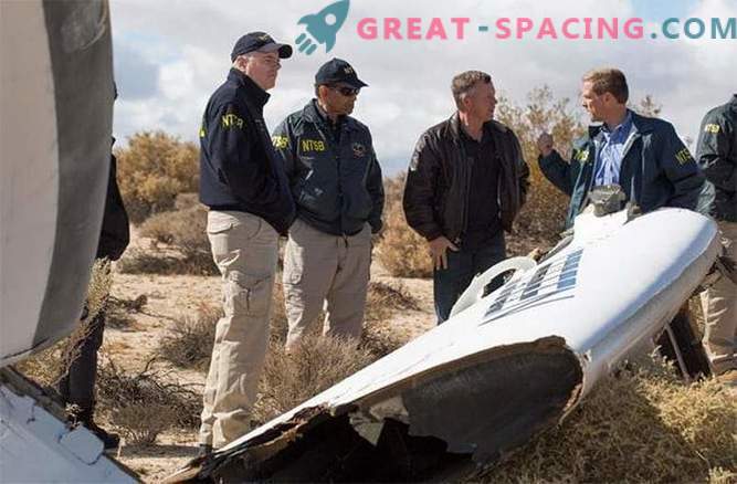 Le nom du pilote mort SpaceShipTwo