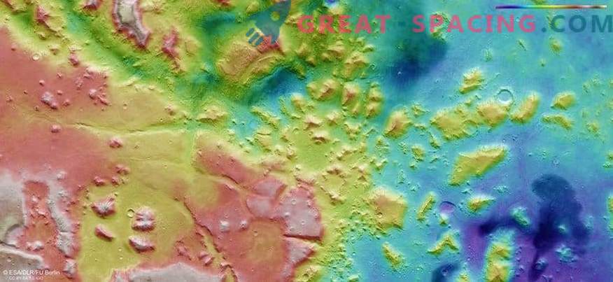 L’eau, le vent et la glace ont participé à la formation de la surface martienne