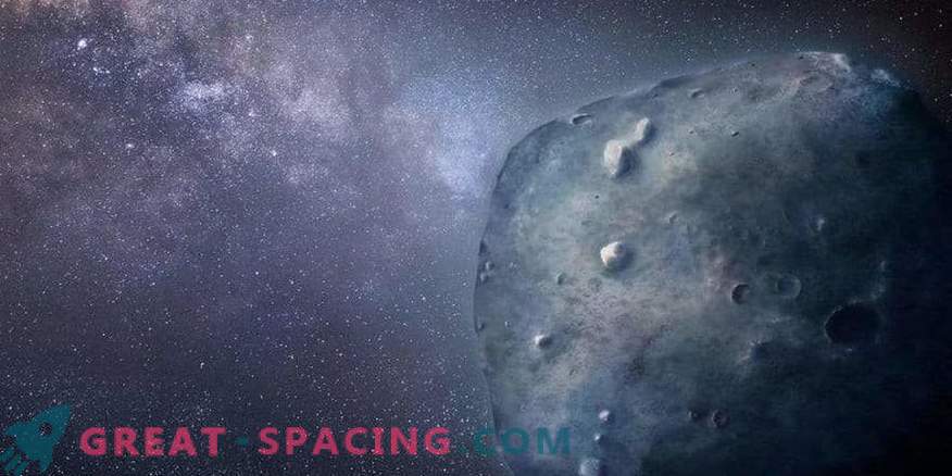 Comportement mystérieux d'un rare astéroïde bleu