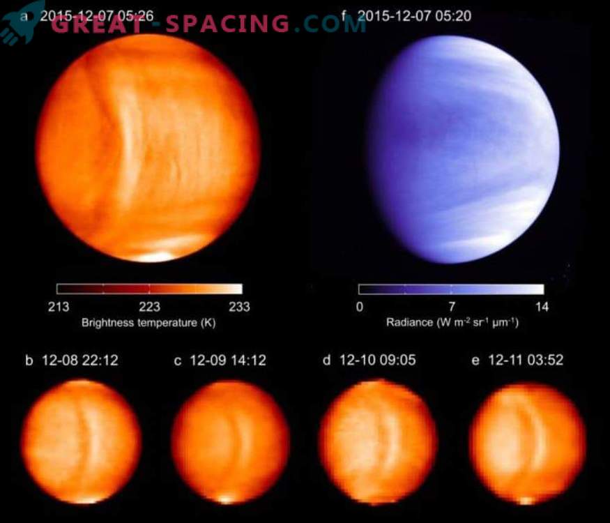 Le vaisseau spatial japonais Akatsuki a découvert quelque chose d'inhabituel sur Vénus