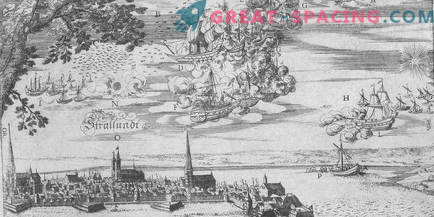 Incident à Bachfert - 1665. Les pêcheurs décrivent la bataille des navires volants