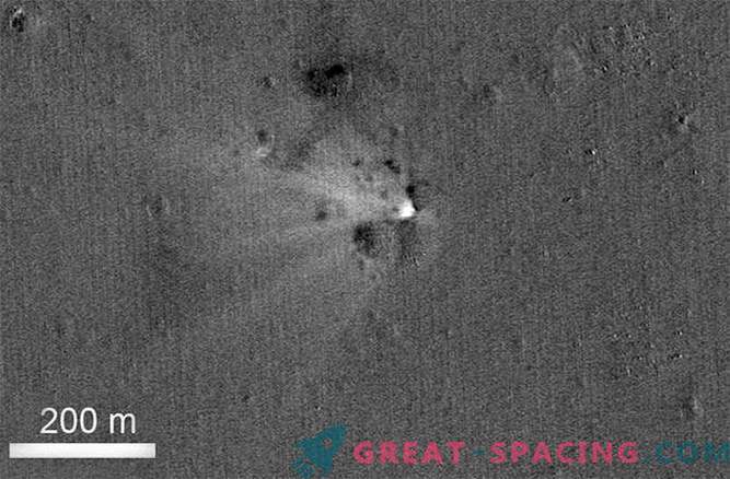 L'orbiteur lunaire a découvert le site de crash de LADEE