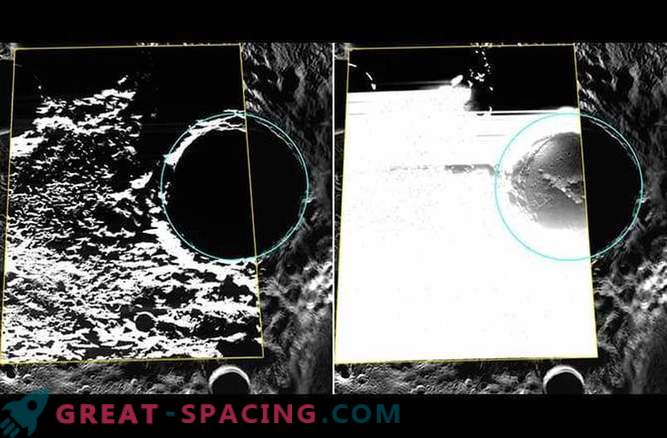 La NASA a reçu pour la première fois des photographies de la glace sur le mercure