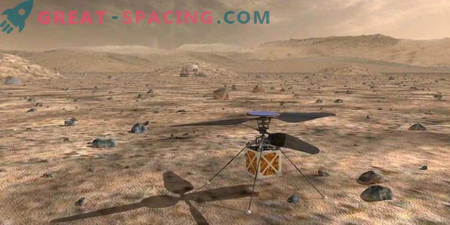La NASA envisage d'envoyer un mini-hélicoptère sur Mars