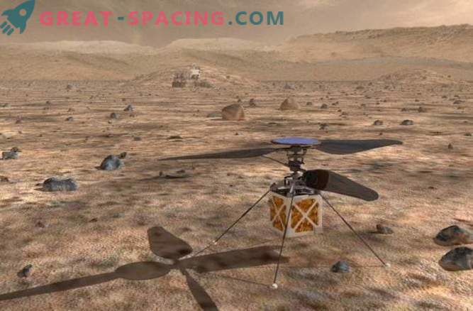Le prochain rover peut être équipé d'un hélicoptère