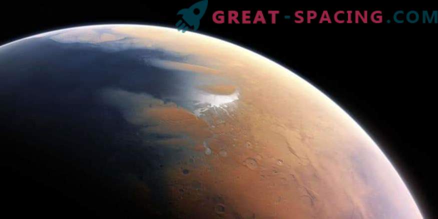 Un lac liquide se cache sous la croûte de glace de Mars
