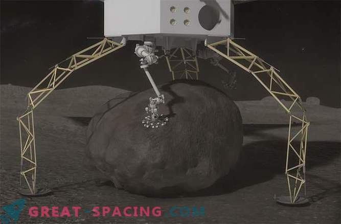La NASA envisage d'arracher un morceau de l'astéroïde