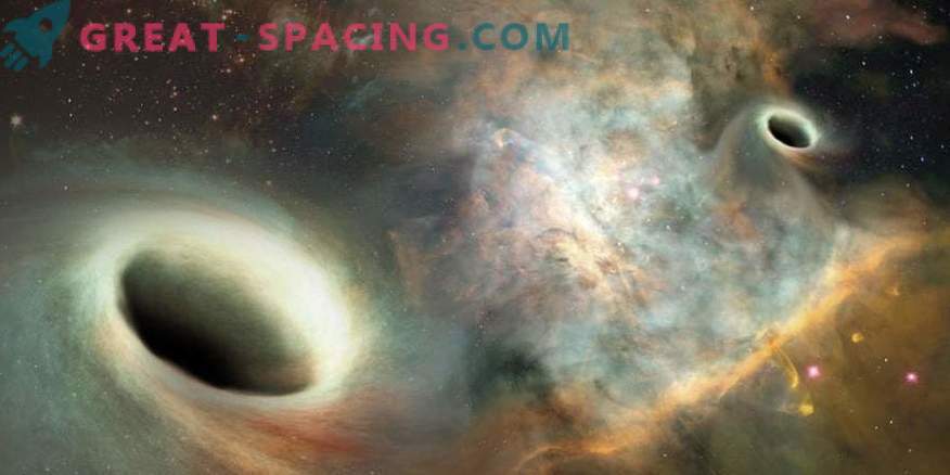 Des scientifiques réparent des paires géantes de trous noirs
