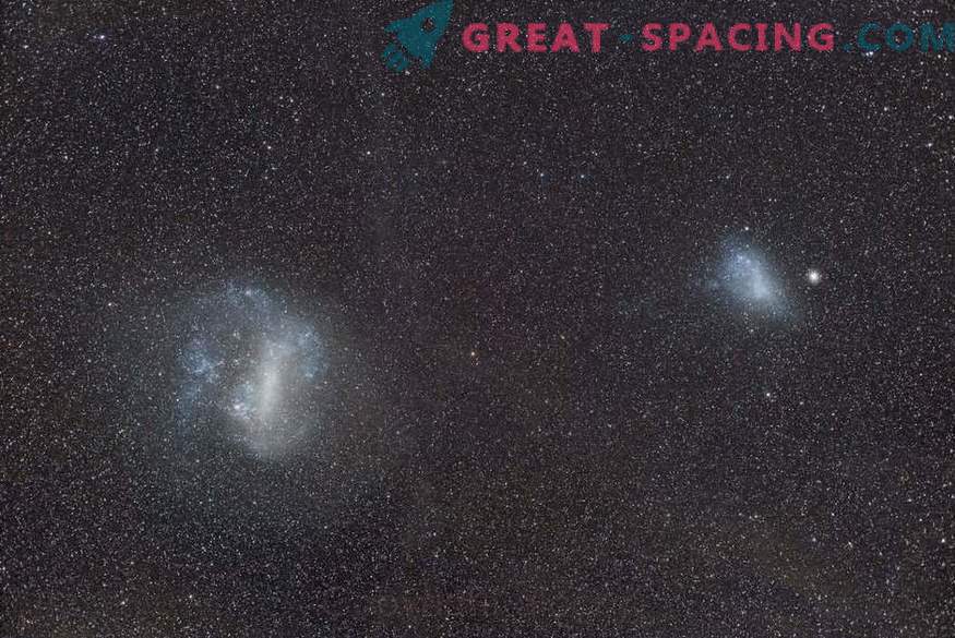 Les nuages ​​magellaniques ne sont pas un duo, mais un trio?