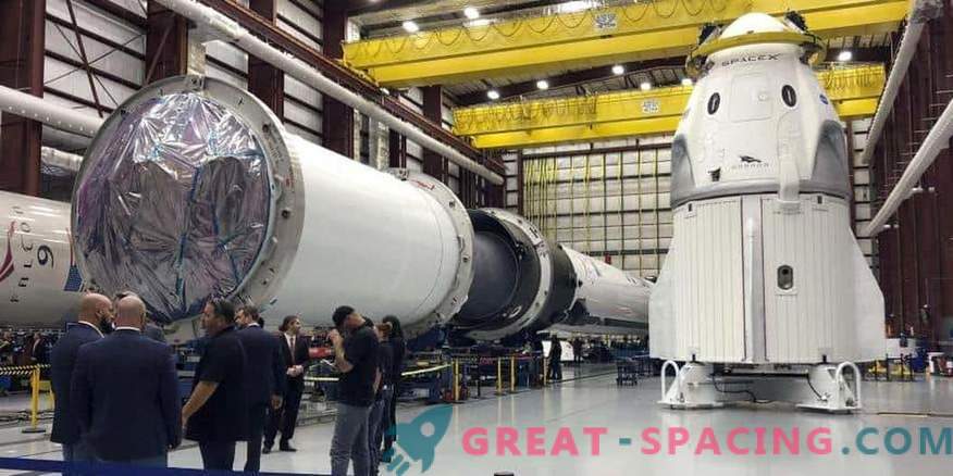 La NASA et SpaceX se préparent au lancement du test de mars