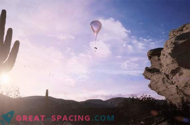 Ballon à la frontière avec l’espace: Photo