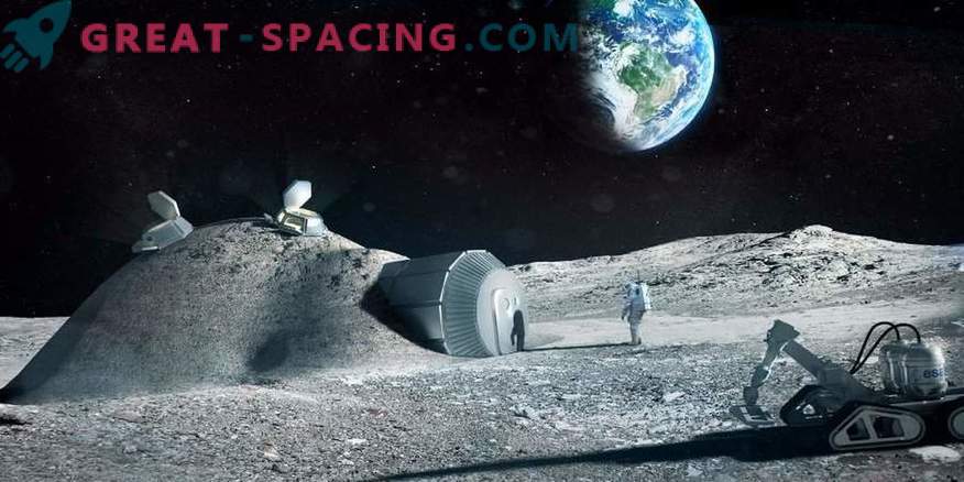 À quoi ressembleront les colonies sur la lune. Nous vous proposons 3 options