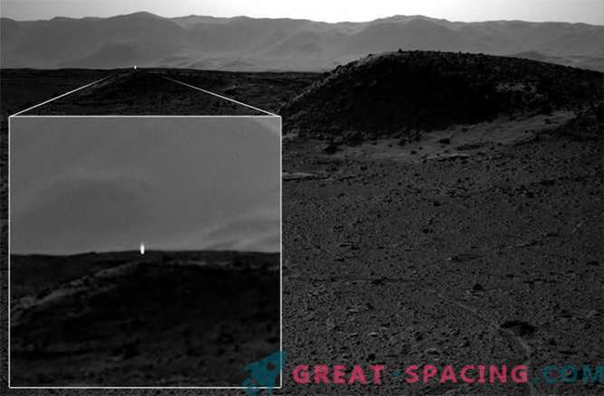 La lumière mystère a été capturée par Curiosity Mars Rover de la NASA