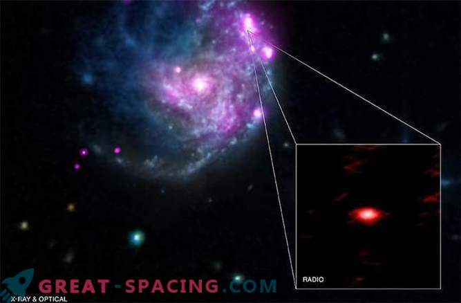 Une classe rare de trous noirs forme la zone morte galactique