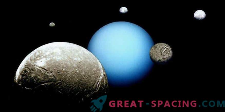 Les satellites Uranus peuvent entrer en collision