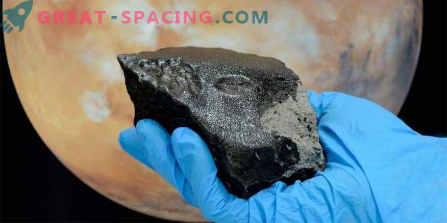 La météorite révèle de nouvelles données sur l'un des volcans martiens