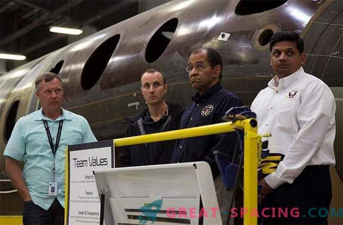 La chance a sauvé la vie du deuxième pilote SpaceShipTwo