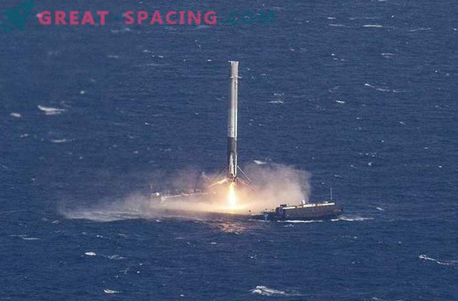 Pourquoi l'atterrissage de la fusée SpaceX dans l'océan est un exploit important