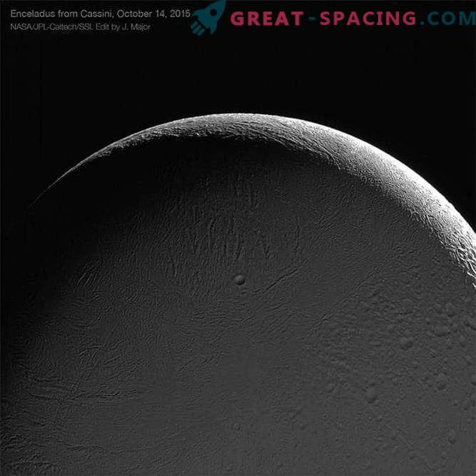 Les sondes Cassini Enceladus, de superbes photographies