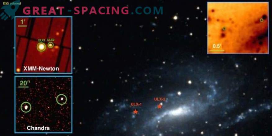 Deux sources de rayons X superluminales dans la galaxie NGC 925