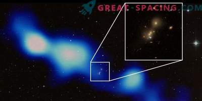 Les astronomes indiens ont découvert une galaxie radio géante