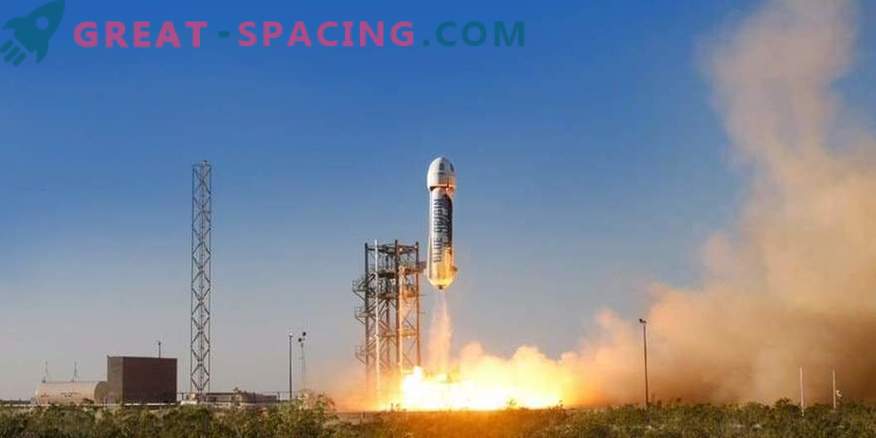 Blue Origin a pour but de lancer un homme dans l'espace