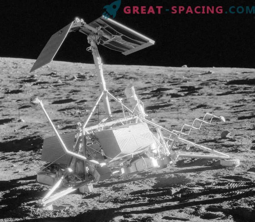 L’équipage d’Apollo-12 a découvert l’un des premiers véhicules lancé sur la Lune lors du débarquement