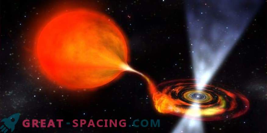 Le disque d'accrétion à double étoile à rayons X est doté d'une atmosphère étendue.