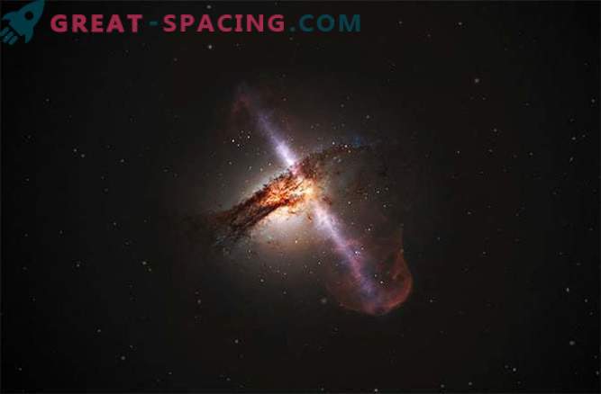 Un énorme trou noir trouvé dans une petite galaxie