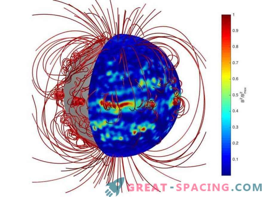 Les points chauds magnétiques sur les étoiles à neutrons survivent à des millions d'années.