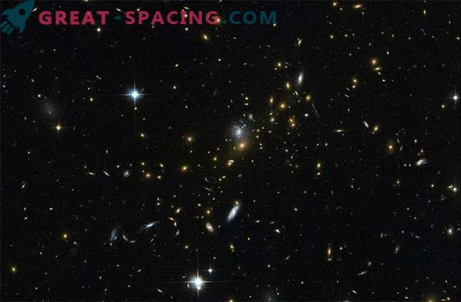 Le groupe galactique massif a donné à Hubble une super approximation