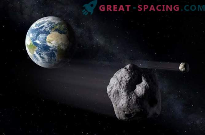 The detected massive asteroid does not pose a danger to the Earth