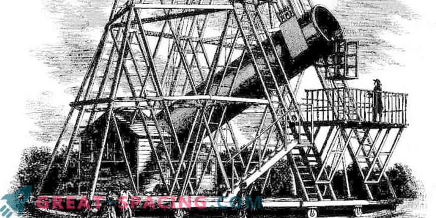 A quoi ressemblait le télescope géant de William Herschel