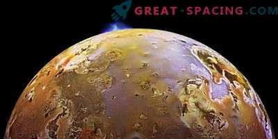 La misión Juno fotografió las emisiones volcánicas en el satélite Io
