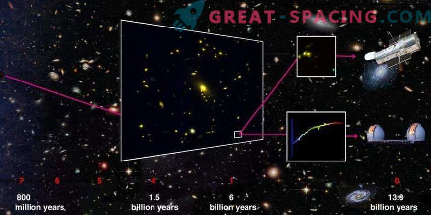 Une galaxie «typique» aide à étudier l’ère de la réionisation