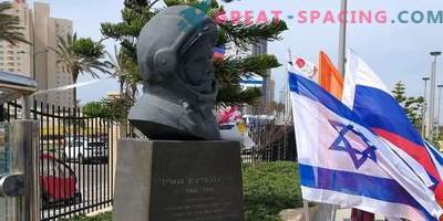 Monument à Youri Gagarine érigé en Israël