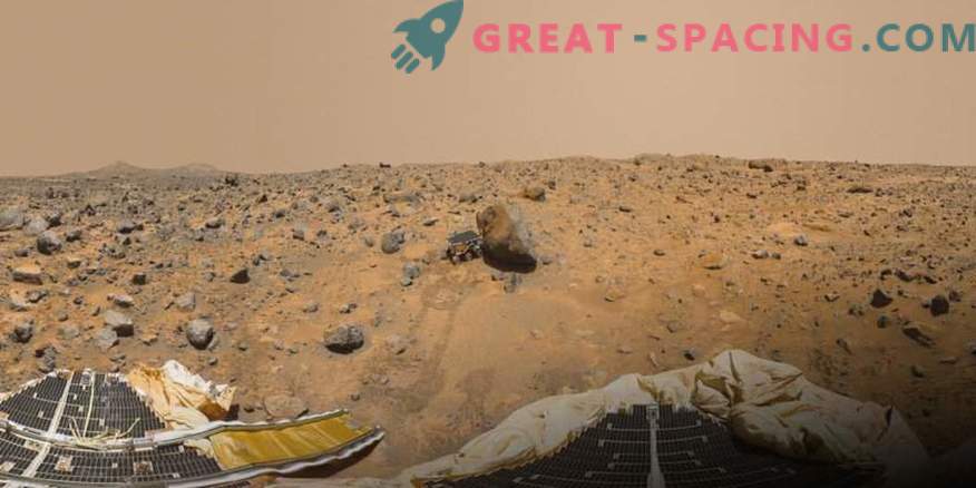 Alors que le mobile Pathfinder découvrait accidentellement de l'eau sur Mars