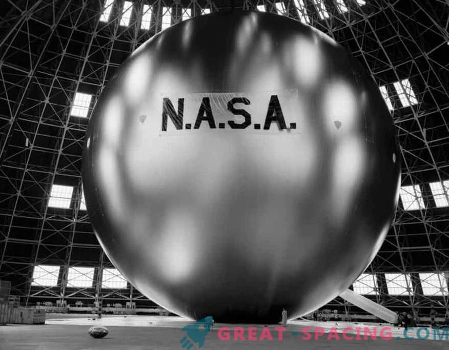 Le premier satellite de communication était un ballon géant