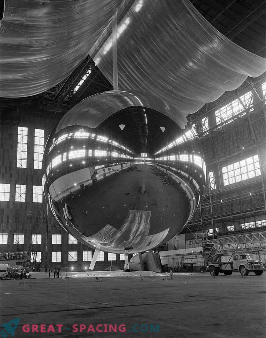 Le premier satellite de communication était un ballon géant