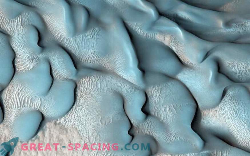 Il y a de vraies dunes sur Mars