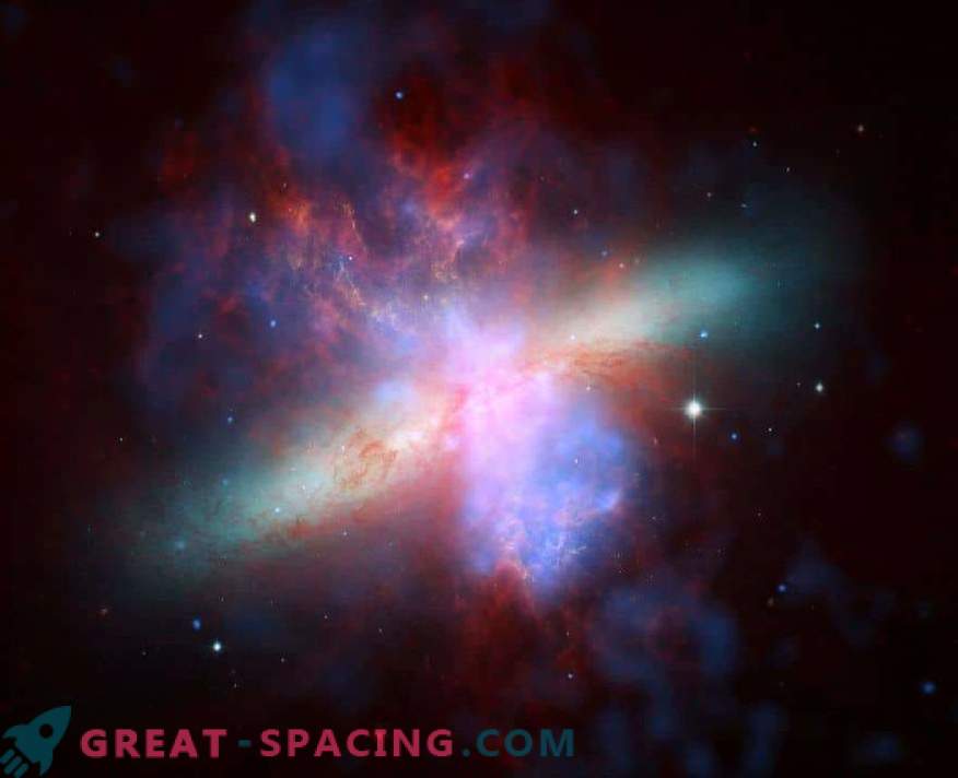 Les scientifiques ont pesé le vent galactique. Que dira le nouveau Galaxy Cigar