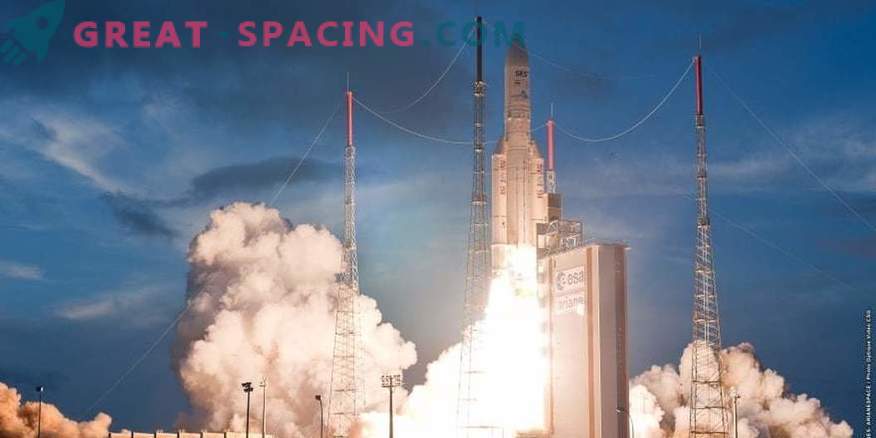 La fusée Ariane a lancé un satellite en orbite pour l'Inde