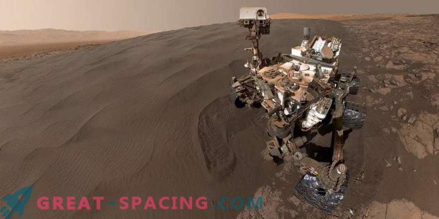images incroyables de Mars 2016 de Curiosity