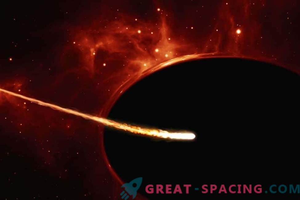 Un trou noir rapide tue une étoile lointaine