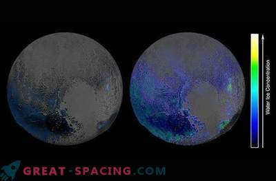 La cantidad de hielo de agua que cubre Plutón sorprende a los investigadores