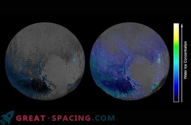 La quantité de glace d'eau recouvrant Pluton surprend les chercheurs